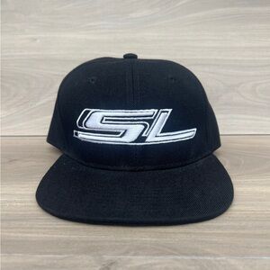 Crown SL Hat Mens Black Snapback